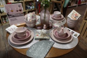 Genussecke und Dekoration